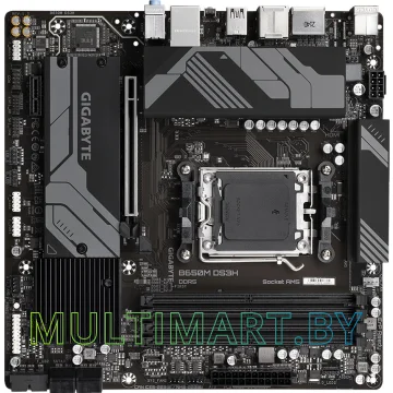 Материнская плата Gigabyte B650M DS3H (rev. 1.3) картинка 3